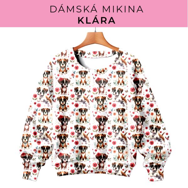 DÁMSKÝ střih - mikina Klára