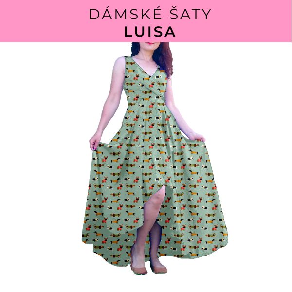 DÁMSKÝ střih - šaty Luisa
