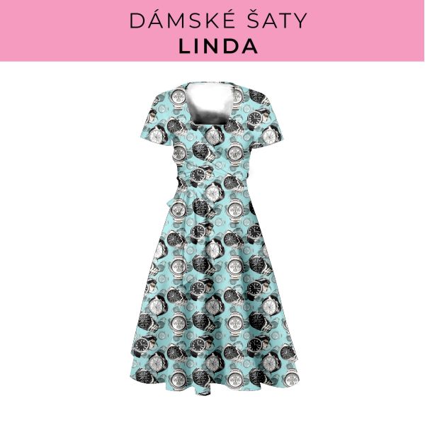 DÁMSKÝ střih - šaty Linda