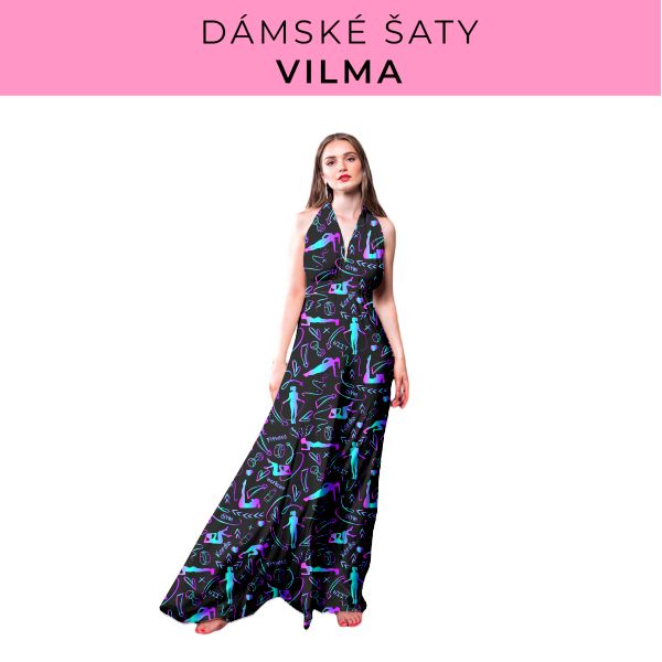 DÁMSKÝ střih - šaty Vilma