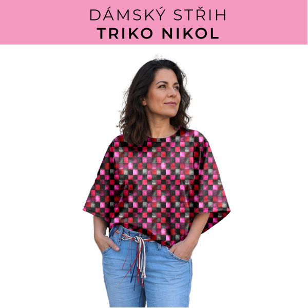 Dámský střih -  triko Nikol