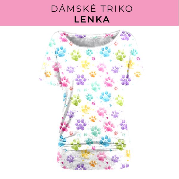 DÁMSKÝ střih - Triko Lenka