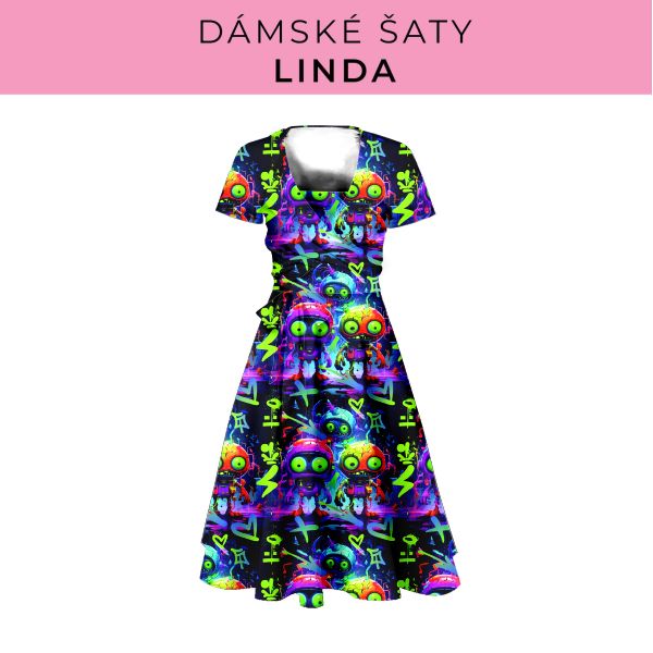 DÁMSKÝ střih - šaty Linda