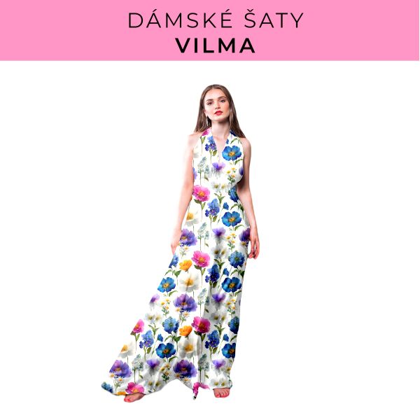 DÁMSKÝ střih - šaty Vilma