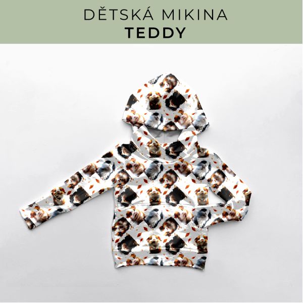 DĚTSKÝ střih - Mikina Teddy