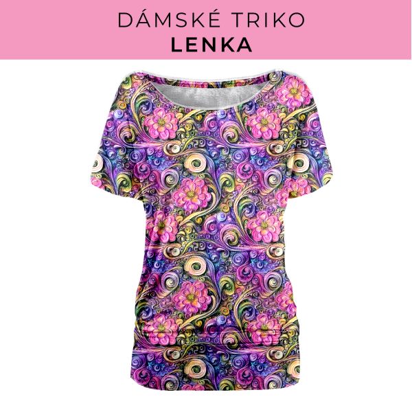 DÁMSKÝ střih - Triko Lenka