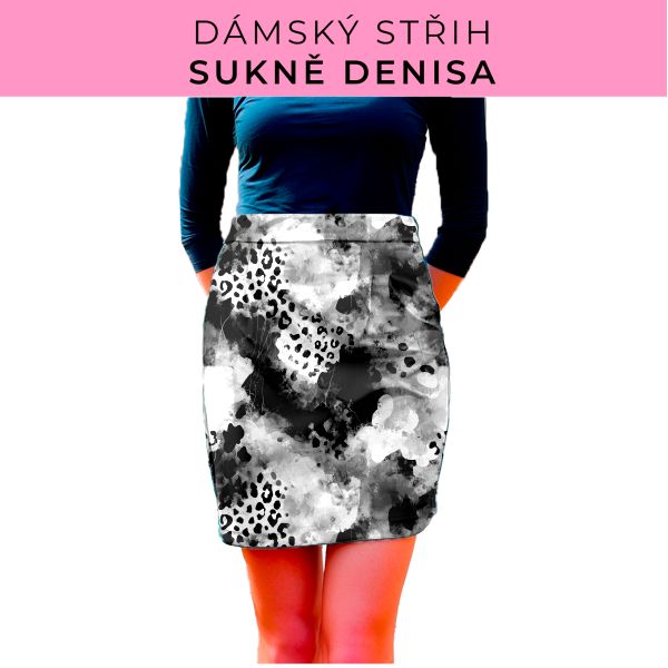 Dámský střih - Dámská sukně Denisa