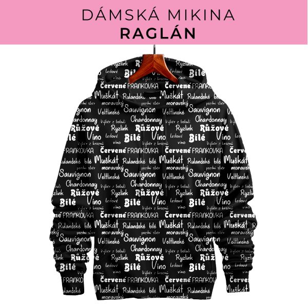 DÁMSKÝ střih - mikina raglán