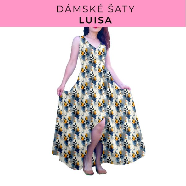 DÁMSKÝ střih - šaty Luisa