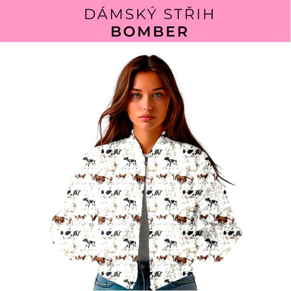 DÁMSKÝ střih - Bomber