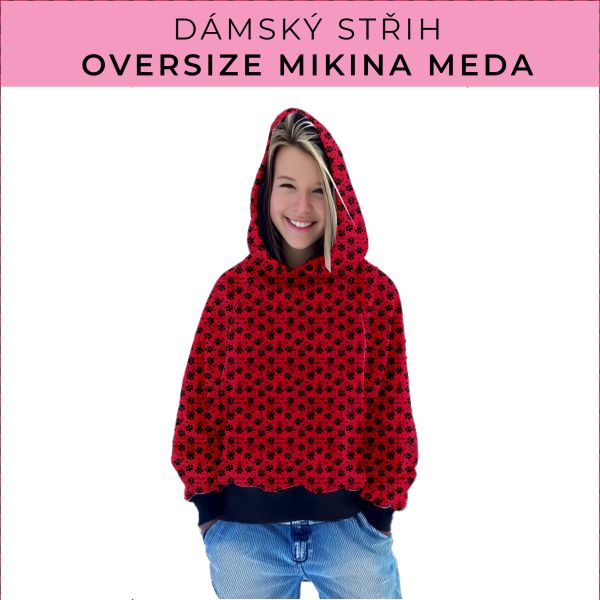 Dámský střih - mikina Meda