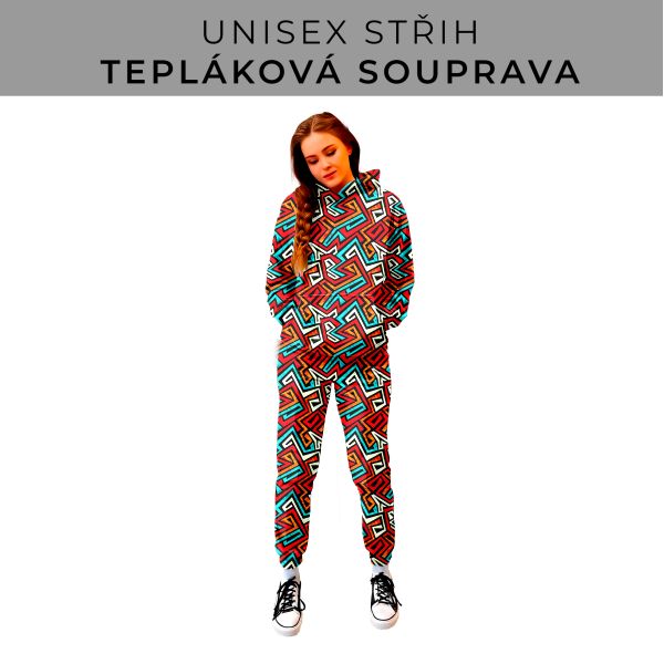 DÁMSKÝ střih - SET mikina a tepláky 