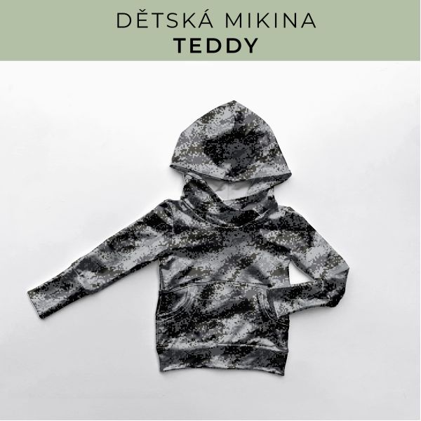 DĚTSKÝ střih - Mikina Teddy