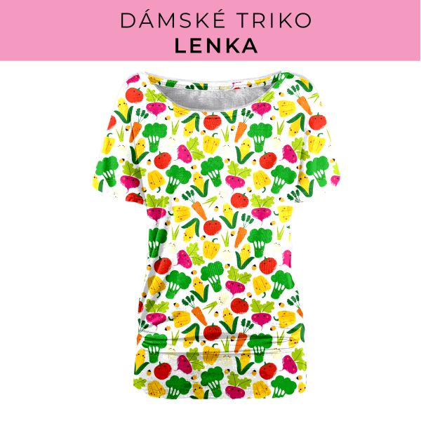 DÁMSKÝ střih - Triko Lenka