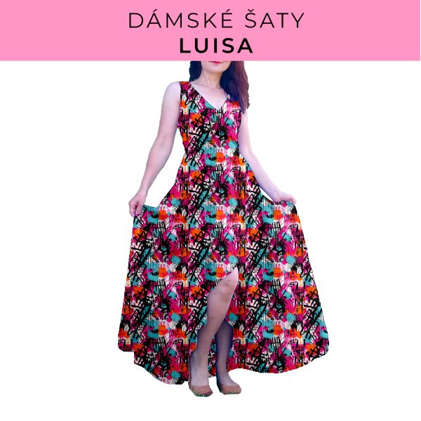 DÁMSKÝ střih - šaty Luisa