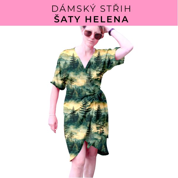 Dámský střih na šaty  Helena