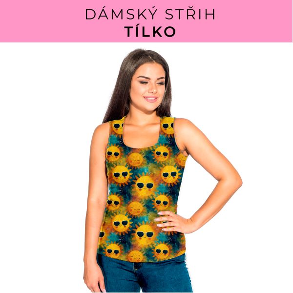 DÁMSKÝ střih - Tílko a kalhoty 