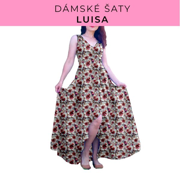 DÁMSKÝ střih - šaty Luisa