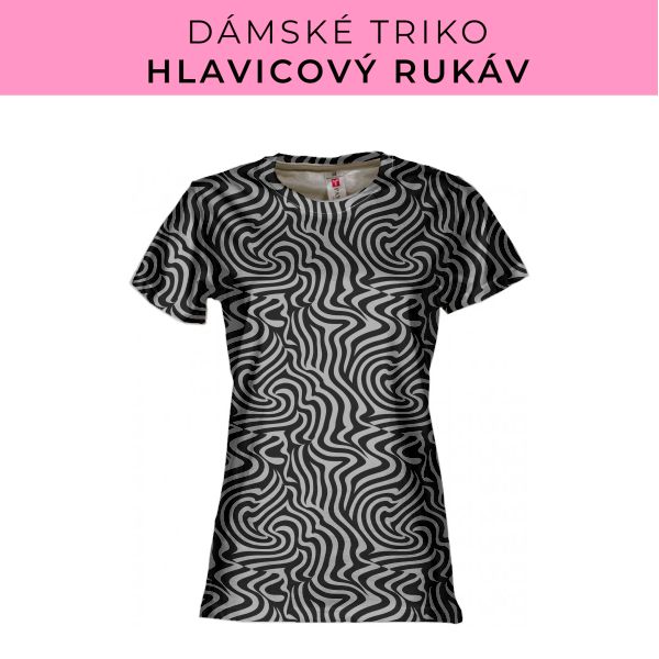 DÁMSKÝ střih - triko základní