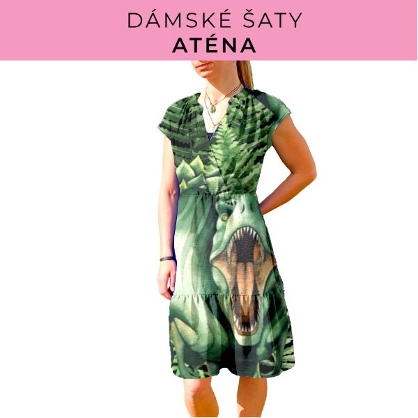 DÁMSKÝ střih - šaty Aténa