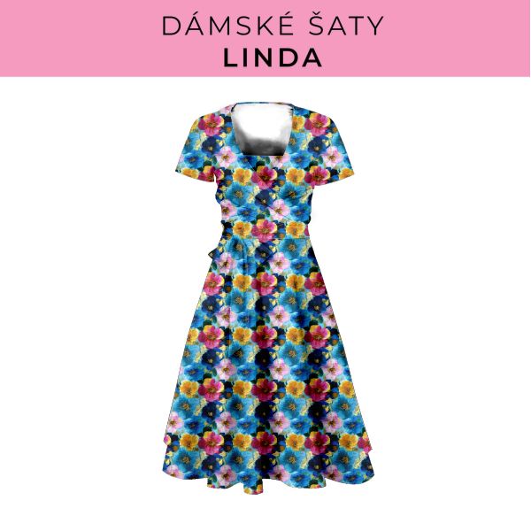 DÁMSKÝ střih - šaty Linda