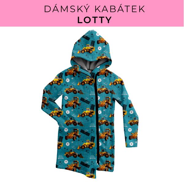 DÁMSKÝ střih - Kabátek Lotty