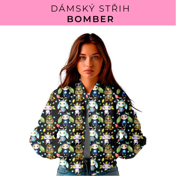 DÁMSKÝ střih - Bomber