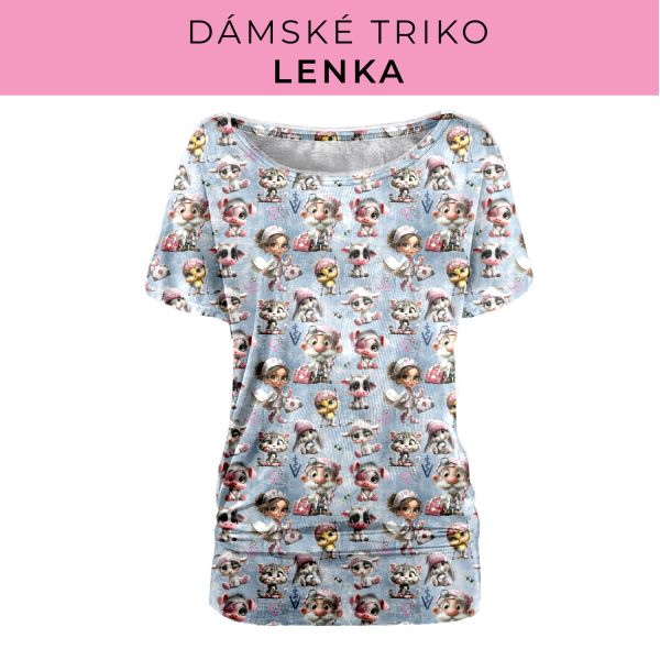 DÁMSKÝ střih - Triko Lenka