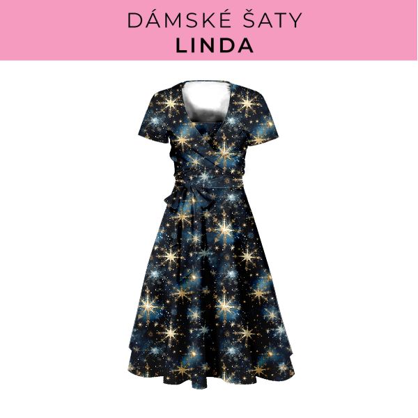 DÁMSKÝ střih - šaty Linda