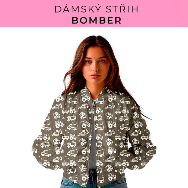 DÁMSKÝ střih - Bomber