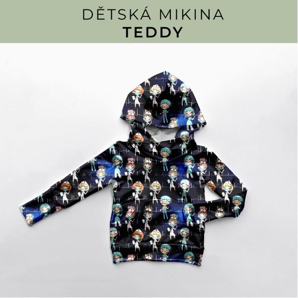 DĚTSKÝ střih - Mikina Teddy