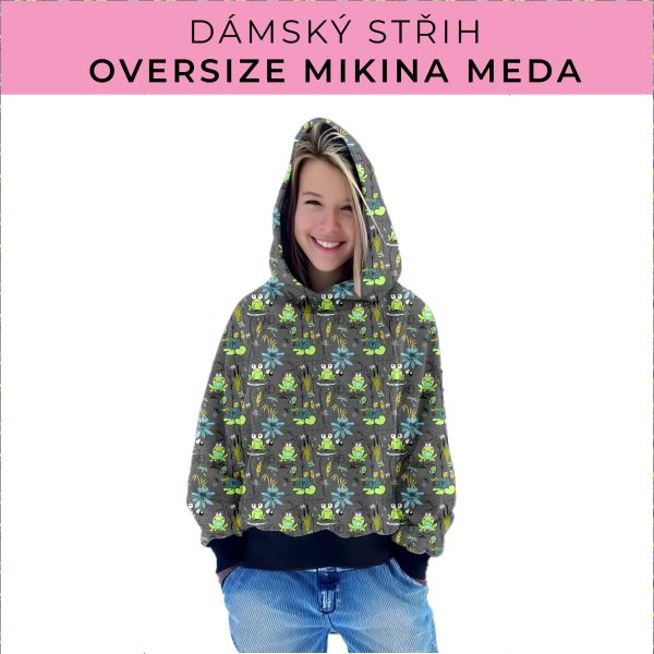 Dámský střih - mikina Meda