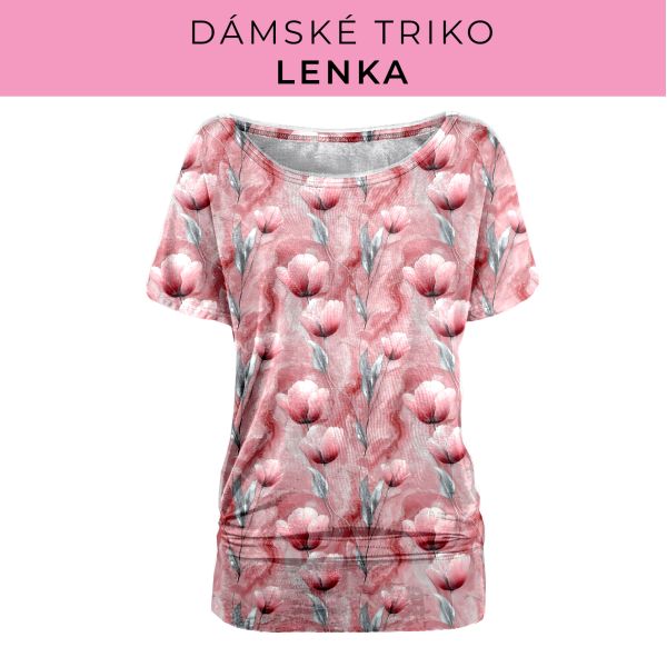 DÁMSKÝ střih - Triko Lenka