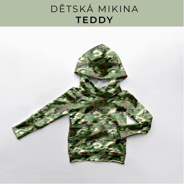 DĚTSKÝ střih - Mikina Teddy