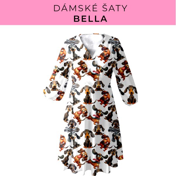 DÁMSKÝ střih - šaty Bella