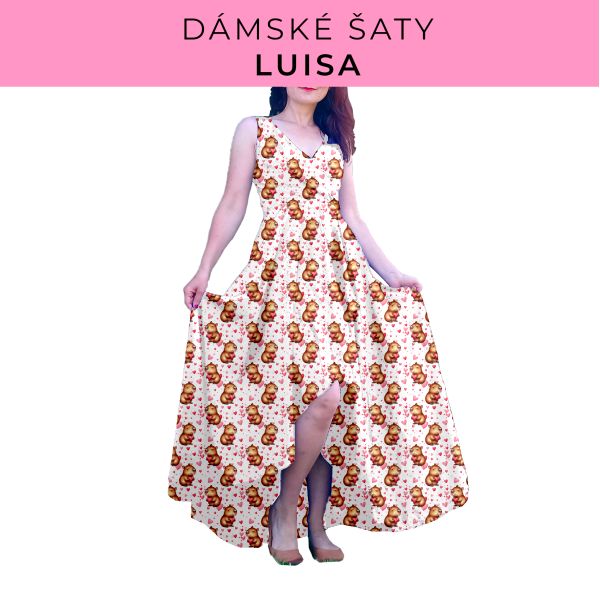 DÁMSKÝ střih - šaty Luisa