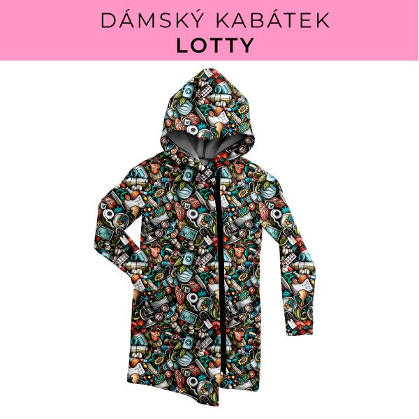 DÁMSKÝ střih - Kabátek Lotty