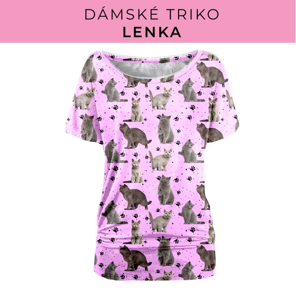 DÁMSKÝ střih - Triko Lenka