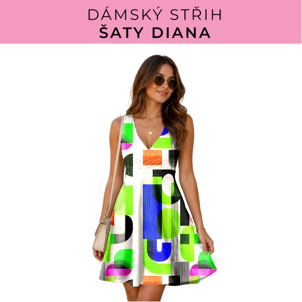 Dámský střih - šaty Diana