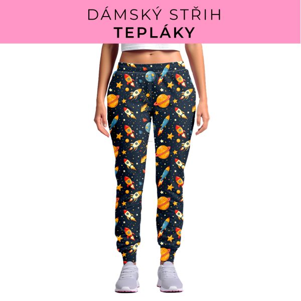 DÁMSKÝ střih - tepláky