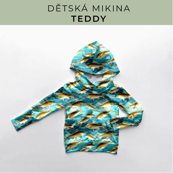 DĚTSKÝ střih - Mikina Teddy