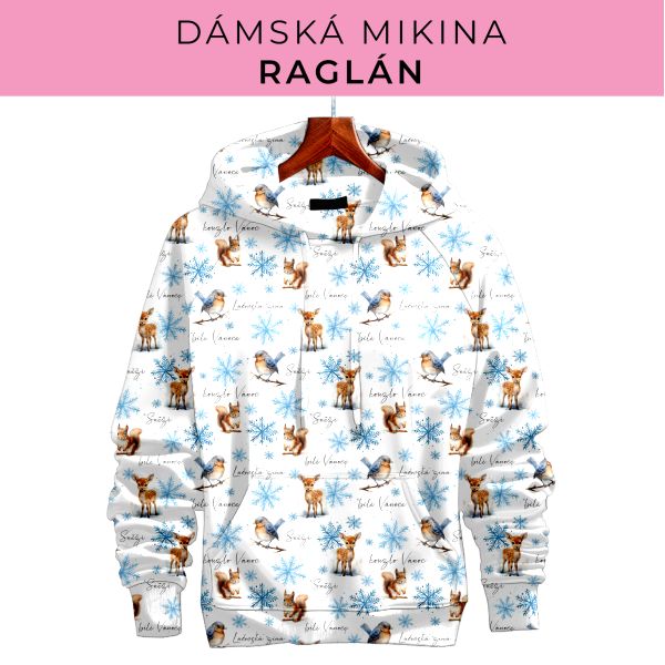 DÁMSKÝ střih - mikina raglán