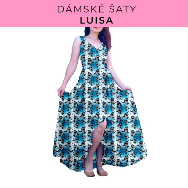 DÁMSKÝ střih - šaty Luisa
