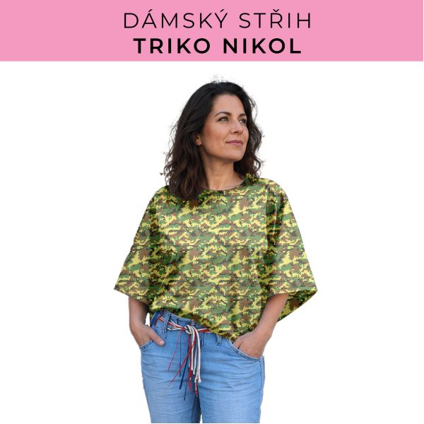 Dámský střih -  triko Nikol