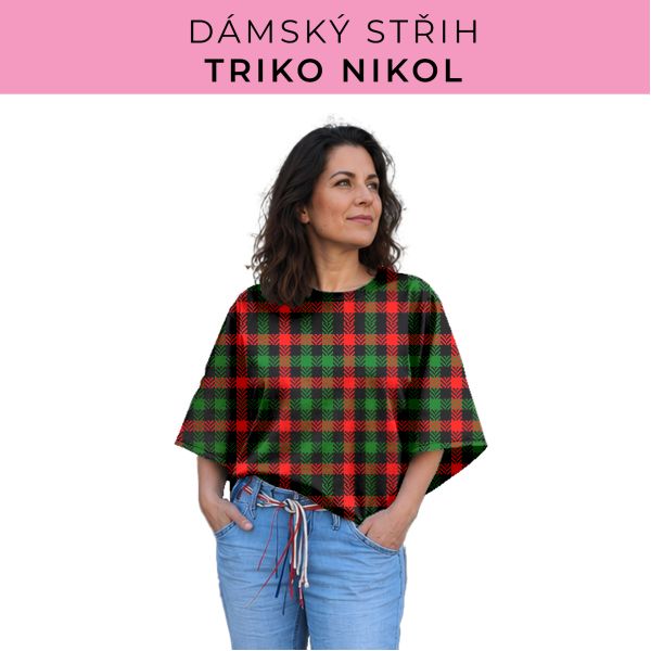 Dámský střih -  triko Nikol