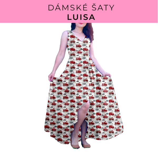 DÁMSKÝ střih - šaty Luisa
