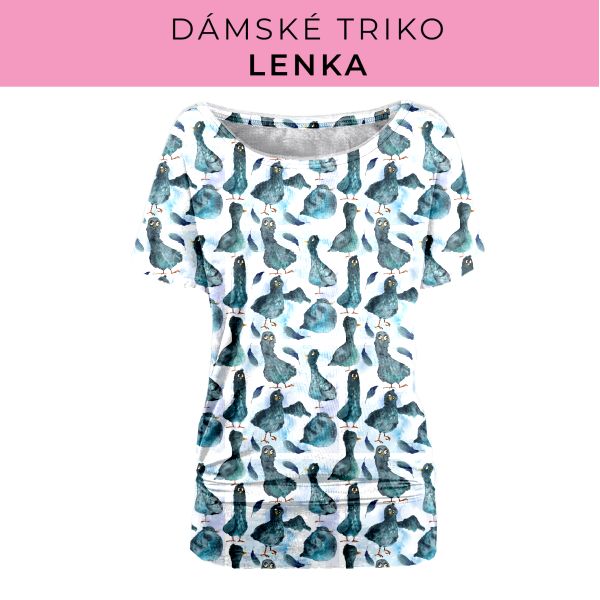 DÁMSKÝ střih - Triko Lenka