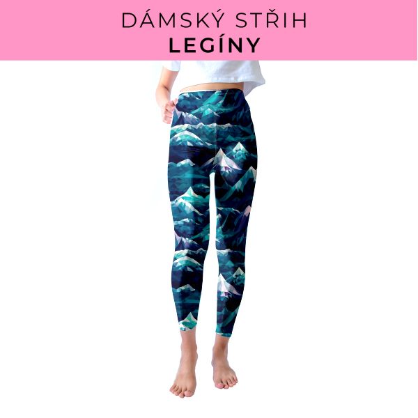 DÁMSKÝ střih - legíny SPORT - SLIM FIT