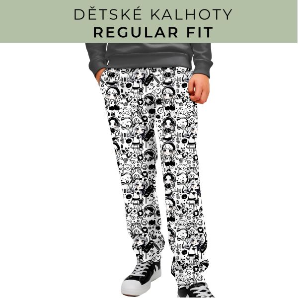 DĚTSKÝ STŘIH - Kalhoty Regular fit
