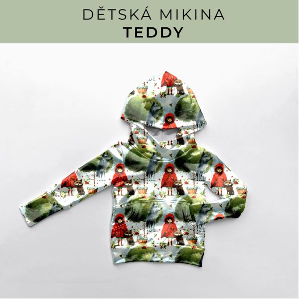 DĚTSKÝ střih - Mikina Teddy